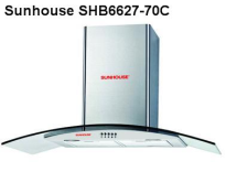 Máy hút mùi kính cong Sunhouse SHB6627-70C