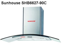 Máy hút mùi kính cong Sunhouse SHB6627-90C