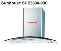 Máy hút mùi kính cong Sunhouse SHB6630-90C