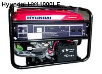 Máy phát điện Hyundai-HY9000LE ( 6.0-6.5 KW), xăng trần, đề nổ