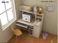 Bàn học liền giá sách Fami ST12-01H-PO