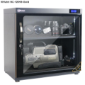 Tủ chống ẩm chuyên dụng Nikatei NC-120HS viền nhôm mạ vàng (120 lít)