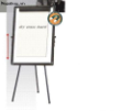 Bảng Flipchart  3 chân Silicon FB-33(60X90) new model