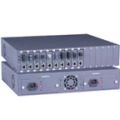 Optical Fiber Tools Netlink 19 inch ,2U aluminium 16slots, Support extra power, Dual power suppl y CK/16,HTB-RACK/16