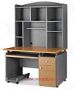 Bộ bàn học liền giá sách Fami ST12H-MB