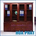 Tủ giám đốc Hòa Phát, 4 cánh kính trên, 3 ngăn tài liệu DC2000H6