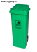 Thùng đựng rác thải có chân điều khiển AF-07304