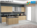 Tủ bếp Melamine (Laminate) thùng chống ẩm BM2