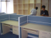 Vách ngăn khung nhôm bọc nỉ - VNN07