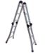 Thang nhôm gấp 4 đoạn khóa tự động PAL B6-125