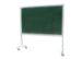 Bảng di động có chân Hàn Quốc 1 mặt bảng màu xanh BDHX1.2x2.0