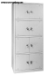 Tủ sắt đứng cánh mở 8 khoang TS07