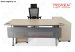 Bàn giám đốc Fami chân sắt SMM1800H-PO
