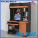 Bàn vi tính liền giá sách Hòa Phát  NT109
