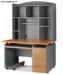 Bộ bàn học liền giá sách Fami ST12H-MB