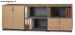 Bộ tủ thấp Fami SM-6X20FH-MB