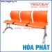 Ghế phòng chờ 3 chỗ Hòa Phát chân chữ Y ngược  PC203Y3