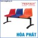 Ghế phòng chờ 3 chỗ Hòa Phát chân chữ T ngược PC203T7