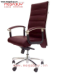 Ghế quản lý lưng cao D301-02- Đỏ bordeaux