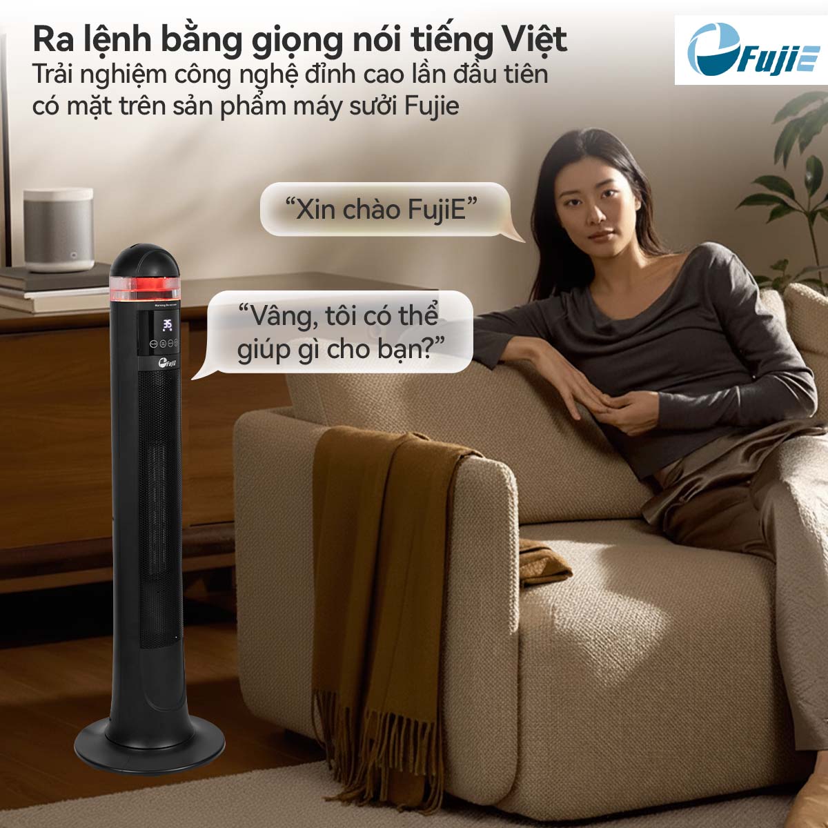 Máy sưởi gốm FujiE VH221 Máy sưởi gốm FujiE VH221